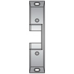 HES 783S 630 Faceplate Only, 7000 Series, 9" x 1-3/4" x 11/16", Surface, Satin Stainless Steel