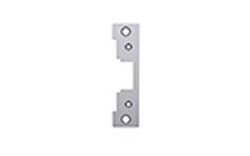 HES 791 612 Faceplate Only, 7000 Series, 4-7/8" x 1-1/4", Flat with Square Corners, Satin Bronze