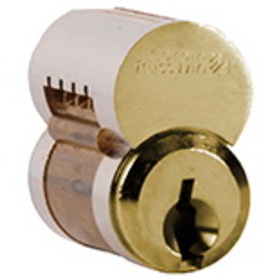 Corbin Russwin 8000-D1 606 6-Pin Interchangeable Core, D1 Keyway Satin Brass