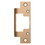 HES 801A 630 Faceplate Only, 8000/8300 Series, 4-7/8" x 1-1/4", Flat with Radius Corners, Satin Stainless Steel