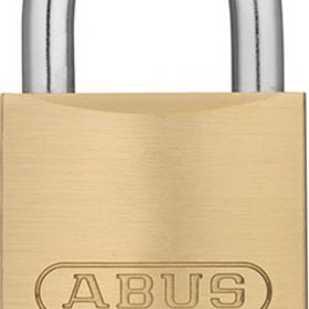 ABUS 83/45-3000 S2 1-7/8 In. Rekeyable Brass Padlock, Schlage C-L Keyways