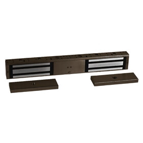 RCI 8320 2DSS/SCS 40 Double 1200 lb. Multimag,12/24 VDC,Door Status Sensor,Security Condition Sensor,Double Outswing Doors,Dark Bronze Finish