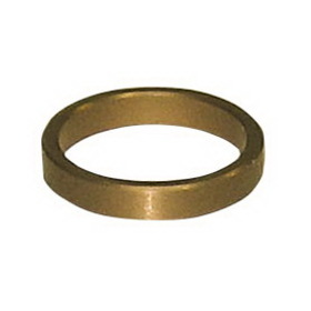 Kaba Ilco 861F-10-10 Mortise Cylinder Solid Collar, 1/4" Thick, Satin Bronze