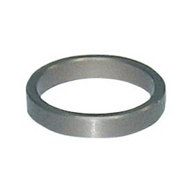 Kaba Ilco 861F-28-10 Mortise Cylinder Solid Collar, 1/4" Thick, Aluminum