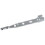 Dorma 8836 End Load Arms for Aluminum Or Tempered Glass Doors, 7/8 Inch Top Rail, for RTS Series Closers