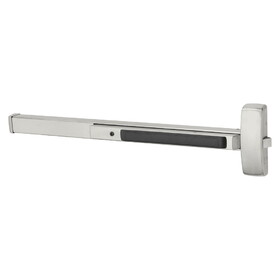 Sargent 8888G 32D Grade 1 Rim Exit Bar, Wide Stile Pushpad, 48" Device, Exit Only, Hex Key Dogging, Satin Stainless Steel Finish, Field Reversible