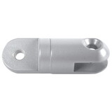 Rixson 900-Z 689 Electromagnetic Door Holder/Release Bend Spacer, 90 Degree, Must be used with 900 Base, Aluminum Painted