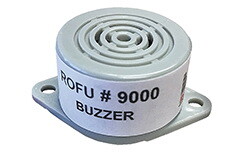 Rofu 9000 7-30VDC ELEC BUZZER 1X.63X.57