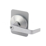 FALCON 914KIL-NL-KD US32D 19 Series Key in Lever Trim, Night Latch, Keyed Different, Satin Stainless Steel