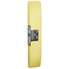 HES 9600-605-LBM Grade 1 Electric Strike, Fail Safe/Fail Secure, 12/24 VDC, Surface Mounted, 3/4" Thickness, Latchbolt Monitor, Bright Brass Finish