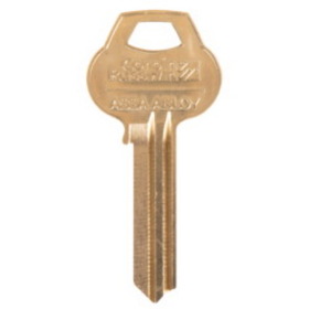 Corbin Russwin D2-6PIN-10 6-Pin Keyblank, D2 Keyway