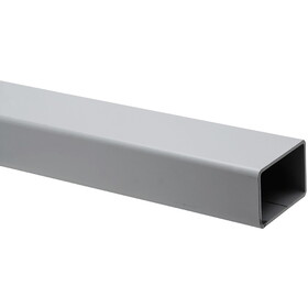 Von Duprin KR4954 8FT 6IN SP28 Steel Mullion, Prepped For Two 299 Strikes, 8'6", Keyed Removable, Aluminum Painted Finish