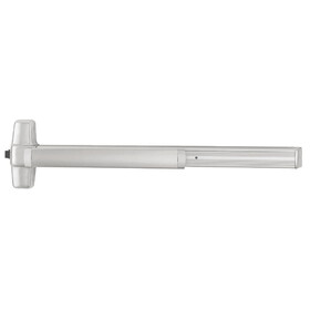 Von Duprin 9975EO 3 26D Grade 1 Mortise Exit Bar, 36" Device, Exit Only, Hex Dogging, Satin Chrome Finish, Field Reversible