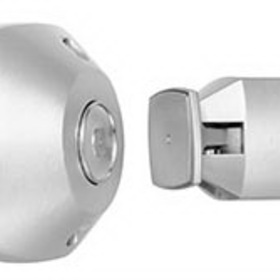 Rixson 999M 689 Electromagnetic Door Holder/Release, Universal Wall Mounted, Aluminum Painted