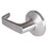 BEST 9K01DT15D626 Grade 1 Single Dummy Cylindrical Lock, 15 Lever, Non-Keyed, Satin Chrome Finish, Non-handed