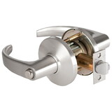 BEST 9K30L14DS3626 Grade 1 Privacy Cylindrical Lock, 14 Lever, D Rose, Non-Keyed, Satin Chrome Finish, 4-7/8