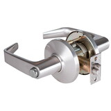 BEST 9K30L15DS3626 Grade 1 Privacy Cylindrical Lock, 15 Lever, D Rose, Non-Keyed, Satin Chrome Finish, 4-7/8