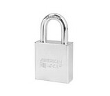 American Lock A3200WO 1-3/4 In. Wide Solid Steel Body, 1-1/8 In. Tall 5/16 In. Diameter Boron Shackle, Without Cylinder