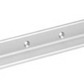 SDC AB02V Angle Bracket for 8-3/4 In. Single EMLock Models, 1 In. by 1-1/2 In., Satin Aluminum Clear Anodized
