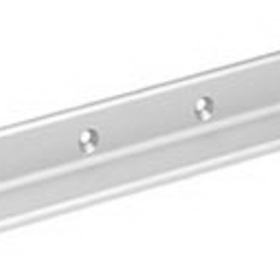 SDC AB03V Angle Bracket for 8-3/4 In. Single EMLock Models, 1-1/2 In. by 1-1/2 In., Satin Aluminum Clear Anodized