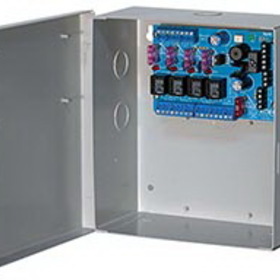 Altronix ACM4E Access Power Controller, Input 12/24VAC/DC, 4 Fused Outputs, With Enclosure