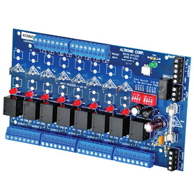 Altronix ACM8CB Access Power Controller, Input 12/24VAC/DC, 8 PTC Outputs