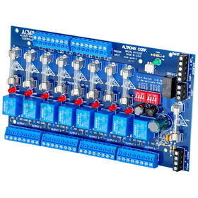 Altronix ACM8 Access Power Controller, Input 12/24VAC/DC, 8 Fused Outputs