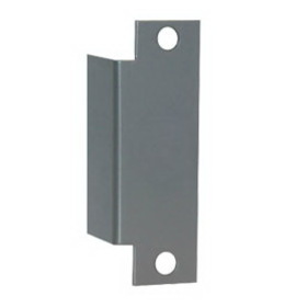DON-JO AF-260-SL Electric Strike Filler Plate, 4-7/8" by 1-1/4" Steel, Blank, Aluminum Painted Finish