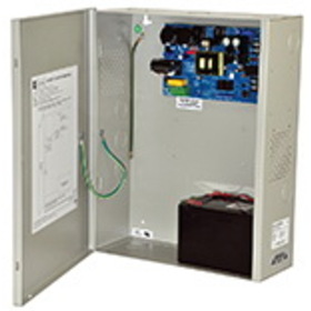 Altronix AL1012ULX Power Supply/Access Power Controller, Input 115VAC 60Hz at 2.6A, Single Output, 12VDC at 10A, Grey Enclosure