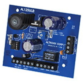 Altronix AL125ULB Power Supply Board, 24VAC, 40VA from UL Listed Class 2 Transformer, 2 PTC Outputs, 12/24VDC at 1A,