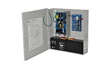 Altronix AL600ULPD8 Power Supply/Charger, Input 115VAC 60Hz at 3.5A, 8 Fused Outputs, 12/24VDC at 6A, Grey Enclosure