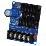 Altronix AL624 Linear Power Supply Board, Input 16VAC to 24VAC, 20VA to 40VA, Single Selectable Output, 6/12VDC at 1.2A or 24VDC at 0.75A