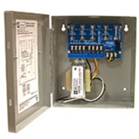 Altronix ALTV244 CCTV Power Supply, Input 115VAC 50/60Hz at 0.9A, 4 Fuse Protected Outputs, 24VAC at 4A or 28VAC at 3.5A, Grey Enclosure