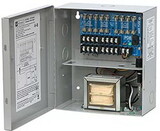 Altronix ALTV248UL CCTV Power Supply, Input 115VAC 50/60Hz at 0.9A, 8 Fuse Protected Outputs, 24VAC at 3.5A or 28VAC at 3A, Grey Enclosure