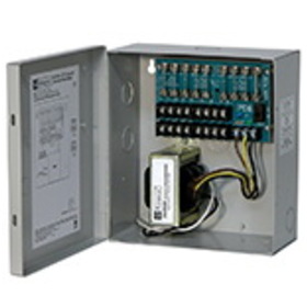 Altronix ALTV248 CCTV Power Supply, Input 115VAC 50/60Hz at 0.9A, 8 Fuse Protected Outputs, 24VAC at 4A or 28VAC at 3.5A, Grey Enclosure