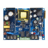 Securitron AQD2-8C8R1 Power Supply with Enclosure 2A, 12/24VDC, 8 Outputs, 1A PTC Polyswitch, 8 Relays, Fire Trigger