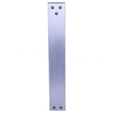 Securitron ASB-82CL Aluminum Spacer Bracket, M82, Blade Stop Applications, Satin Aluminum Clear Anodized