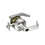 Yale AU5408LN ICLC 626 5400LN Grade 1 Cylindrical Lever Locks, LFIC 6-Pin Less Core - Satin Chrome Finish - Non-handed