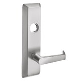 Accentra AU656F 630 RHR Escutcheon x Cylinder x Lever, Classroom (08)/Nightlatch (03), Less Cylinder, Augusta Lever, RHR, Satin Stainless Steel
