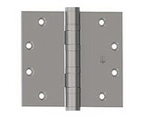 Hager BB1168 4-1/2X4-1/2 US26D Full Mortise Ball Bearing Hinge, Heavy Weight, 4-1/2