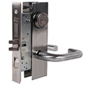 Arrow BM11 HSH 26D Apartment, Front Door Mortise Lock, HS Lever, H Escutcheon, Satin Chrome