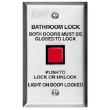 SDC CB402-B Communicating Bathroom Control, Emergency Access Switch, 2 Required, Red
