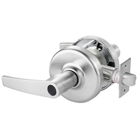 Corbin Russwin CL3555 AZD 626 LC Grade 1 Classroom Cylindrical Lock, Armstrong Lever, Conventional Less Cylinder, Satin Chrome Finish, Non-handed