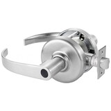 Corbin Russwin CL3555 PZD 626 LC Grade 1 Classroom Cylindrical Lock, Princeton Lever, Conventional Less Cylinder, Satin Chrome Finish, Non-handed