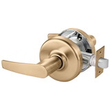 Corbin Russwin CL3810 AZD 612 Grade 2 Passage or Closet Cylindrical Lock, Armstrong Lever, Satin Bronze Clear Coated Finish, Non-handed