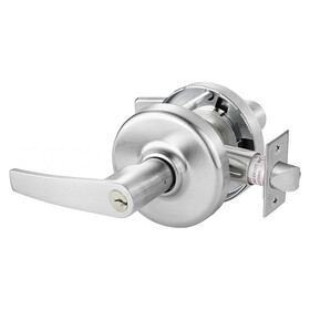 Corbin Russwin CL3857 AZD 626 Grade 2 Storeroom or Closet Cylindrical Lock, Armstrong Lever, Conventional Cylinder, Satin Chrome Finish, Non-handed