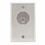Camden CM-1120 Single Gang Key Switch, 12/24 VAC/DC, SPDT Switch, N/O and N/C, Momentary, Aluminum Finish