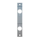 DON-JO CV-8624 Conversion Plate, Mortise Lock 86 Cut Out to Two 161 Cylindrical Latches, 8