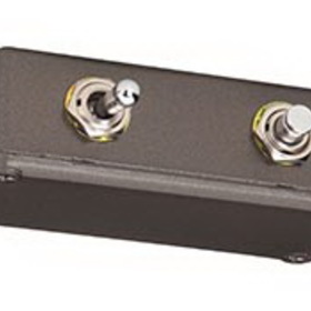 SDC D15-2-3 Desk Switch Compact Box, (1) MO Push Switch and (1) AASPDT Toggle, 6 Amp at 30VAC/DC