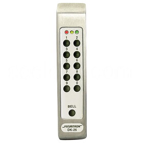 Securitron DK-26PSS DK26 Series Keypad Replacement, Stainless Steel